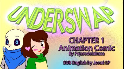 UnderSWAP chapter 1 complete - animation comic