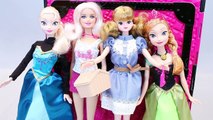 Hair Dye Doll Colors Barbie Closet Dress up Elsa Anna Play Doh Toy Surprise Toys