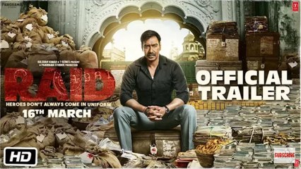Raid _ Official Trailer _ Ajay Devgn _ Ileana D'Cruz _ Raj Kumar Gupta _ 16th Ma