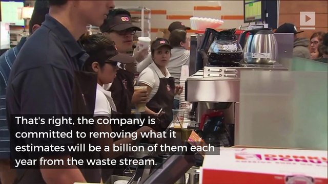 Dunkin' Donuts to Eliminate Use of Foam Cups by 2020