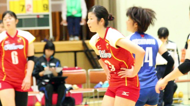 高本佳澄選手その②(Kasumi Takamoto)大野石油広島オイラーズ【女子ﾊﾞﾚｰﾎﾞｰﾙVﾁｬﾚﾝｼﾞﾘｰｸﾞⅠ2016-2017】2017.11.19美濃加茂市中央体育館プラザちゅうたい