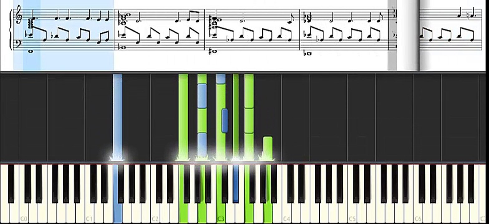 Baek Ah Yeon - When A Man's In Love piano synthesia