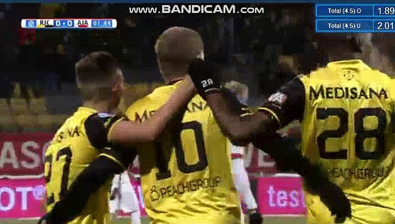 Simon Gustafsson Goal - Roda JC Kerkrade 1-0 Ajax