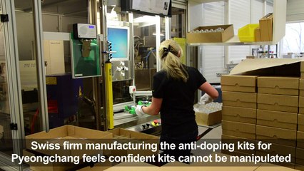 Swiss firm makes anit-doping kits for Pyeongchang