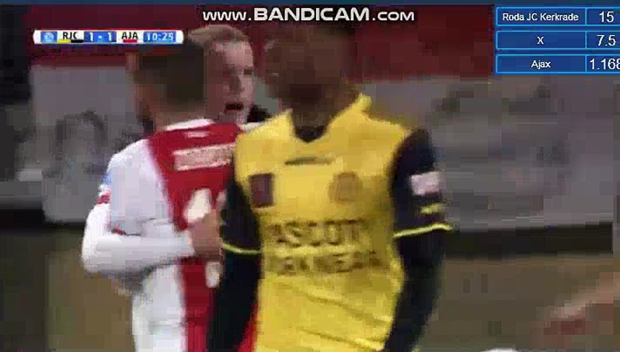 Donny van de Beek Goal HD - Roda JC Kerkrade 1-1 Ajax