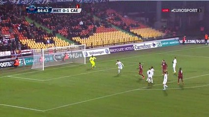 Metz 2-2 Caen - les Buts - 07.02.2018 ᴴᴰ