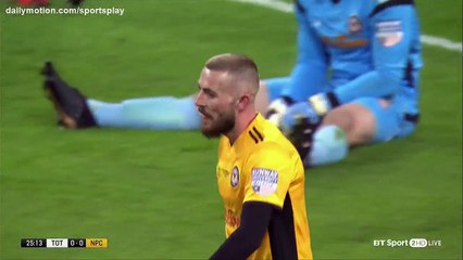 Dan Butler Own Goal HD - Tottenham 1 - 0 Newport - 07.02.2018 (Full Replay)