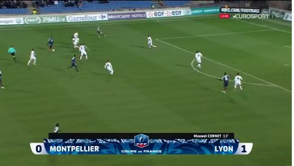 Jonathan Ikoné Goal HD - Montpellier 1-1 Lyon 07.02.2018