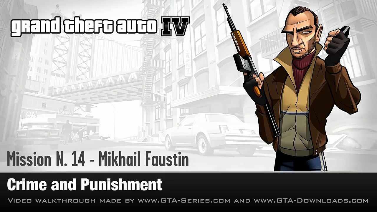 GTA 4 - Mission #14 - Crime and Punishment (1080p)
