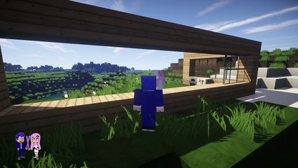 CASA BÁSICA PEQUEÑA Y MODERNA PARA SURVIVAL EN MINECRAFT