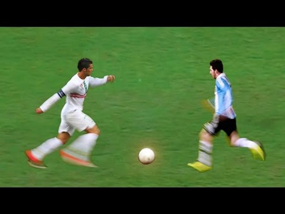 Cristiano Ronaldo Vs Lionel Messi Legendary Dribbling Skills Video 