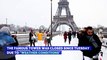 It Snowed so Much in Paris, The Eiffel Tower Was Closed