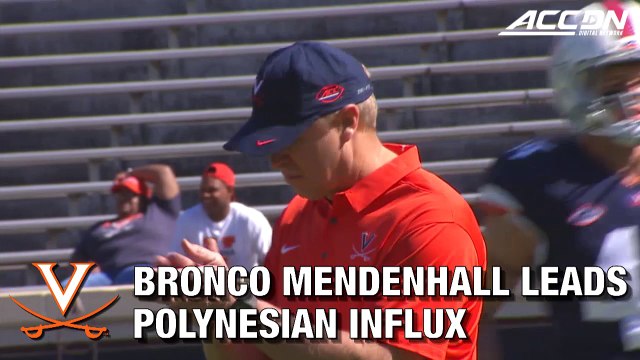 Bronco Mendenhall On Polynesian Influx At UVA | ACC National Signing Day