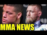 Conor Mcgregor Nate Diaz Rematch happening at UFC 201?Lawler vs Woodley at UFC 201,Chael on conor