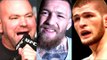 Dana White-Khabib vs Tony is off,Conor McGregor not in UFC's plans,Teases Khabib vs Aldo