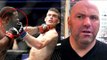 Tyron Woodley lost the fight against Wonderboy-Dana White,Khabib vs Ferguson could have been saved