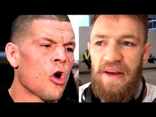 Nate Diaz is all on Conor McGregor's d*ck he can go hide in a hole,Bisping-Jorge can suck my balls