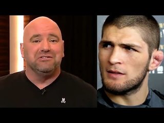 Dana-How do you not love Conor Mcgregor? he wants Khabib next in Russia,Woodley vs Maia