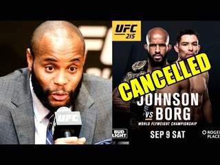 Daniel Cormier opens up on why he got emotional and cried at UFC214 Octagon interview,DJ vs Borg off