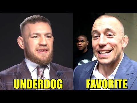 GSP opens as a betting favorite over Conor McGregor,DC on TJ vs Cody,McCarthy on Namajunas vs Joanna