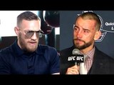 CM Punk's loss was a blessing in disguise he now knows what a real beating feels like,GSP on Conor