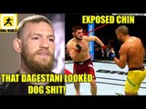 Conor McGregor Reacts to Khabib's performance-Sloppy Bum asking to be slept,Urijah on Sage,Lee