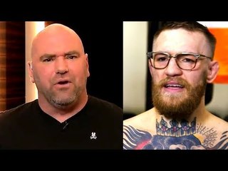 Conor McGregor should be ashamed for not wanting to fight interim champ Tony Ferguson,Dana on boxing