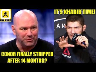 Khabib vs Ferguson will be for the REAL lightweight title,Dana on Conor,UFC 220 W-ins,Octagon