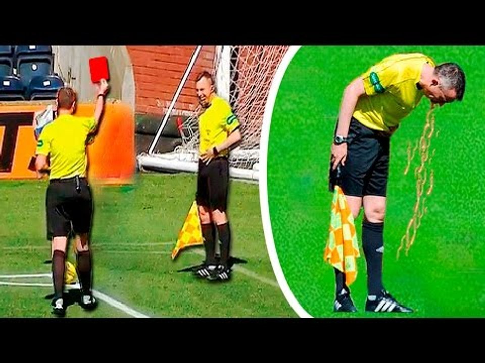 Top 10 Funny Stupid Red Cards In Football