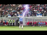 Lightning Strikes In Football