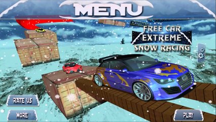 Free Car Extreme Snow Racing stunts -Best Android Gameplay HD