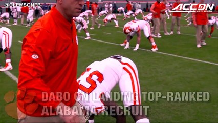 Dabo Swinney On The Drama Landing Top Recruit Justyn Ross