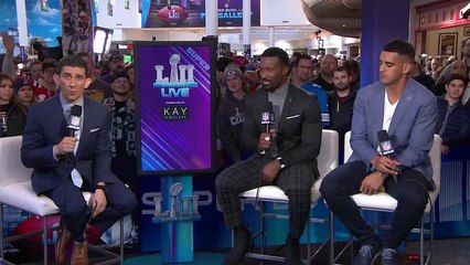 Marcus Mariota joins Super Bowl Live