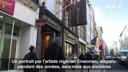 Enchères pour une "Mona Lisa africaine" découverte à Londres