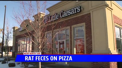 Customer Says He Found Rat Feces Baked into Little Caesar's Pizza