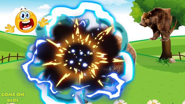 Wrong Body Heads Zoo Wild Safari Animals Elephant, Bear, Cow, Ostrich Finger Family Song