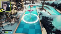 SNOW BETTER PLACE TO PLAY GOLF! (Tower Unite Minigolf)