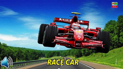 Learning Videos Cars for Kids Transportation sounds Names and Sounds of Vehicles 1
