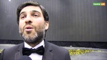 Soirée du soulier d'or : interview Mehdi Bayat