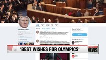 Trump wishes South Korea well for PyeongChang Olympics