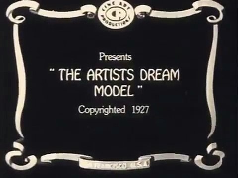 Модель мечта художника / The Artists dream Model 1927