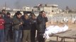 Funeral Held for Victim of East Ghouta Airstrikes
