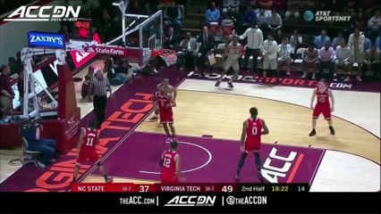 Virginia Tech's Justin Robinson Scores Career-High 32 Points vs. NC State