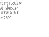 KVAGO housse de protection Samsung Galaxy Tab A 101 clavier sans fil Bluetooth amovible