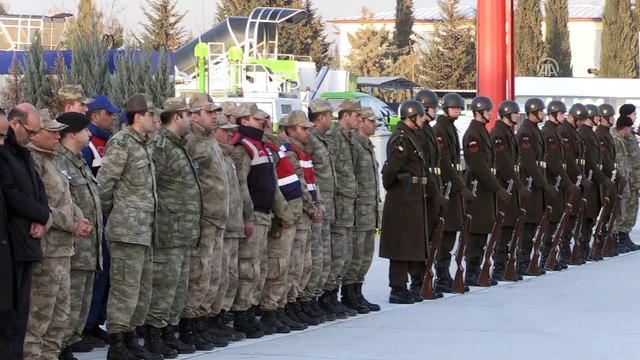 Afrin şehidi Piyade Astsubay Kıdemli Çavuş Akpınar Karabük'e uğurlandı - GAZİANTEP