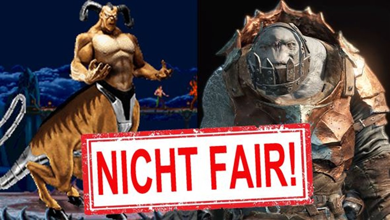 Mehr unfaire bosse, die uns fertig gemacht haben