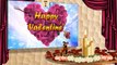 Happy Valentine Day wishes animated ecard greetings whatsapp video with quotes and messages