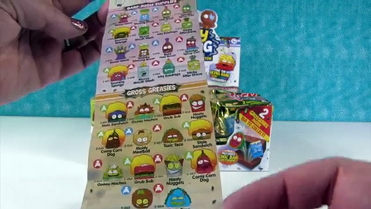 Grossery Gang Series 2 NEW Yuck Bar Color Change 2 Pack Opening | PSToyReviews