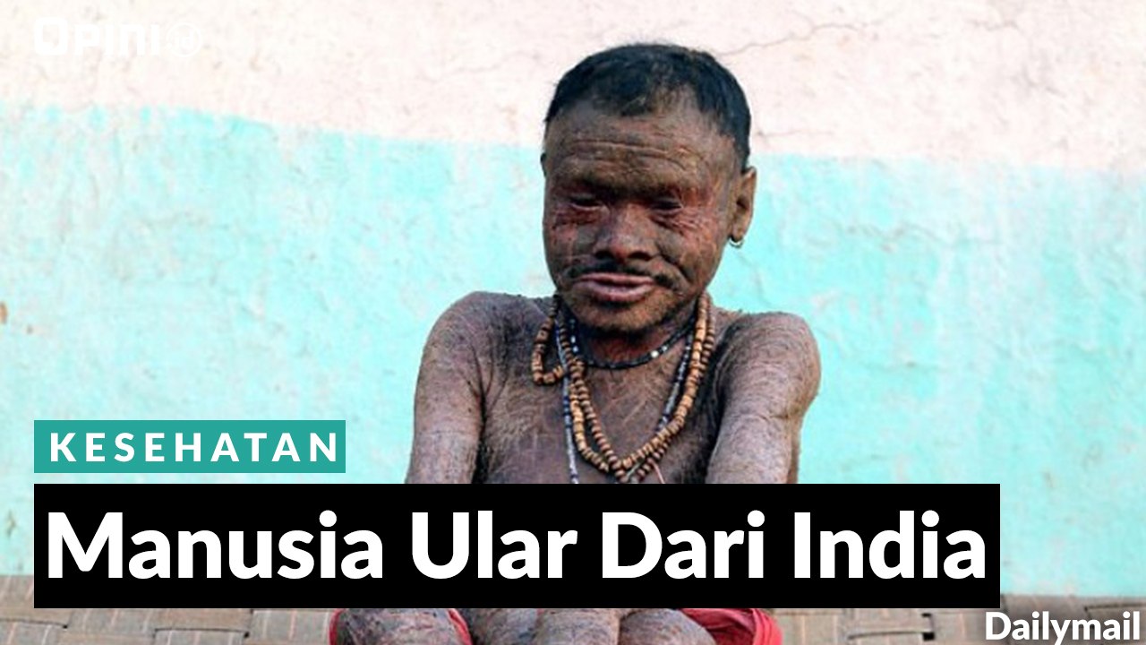 #1MENIT | Manusia Ular Dari India