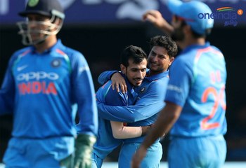 இந்திய அணியில் சுழல் பந்துவீச்சில் கலக்கும்  இரட்டையர்கள்- வீடியோ